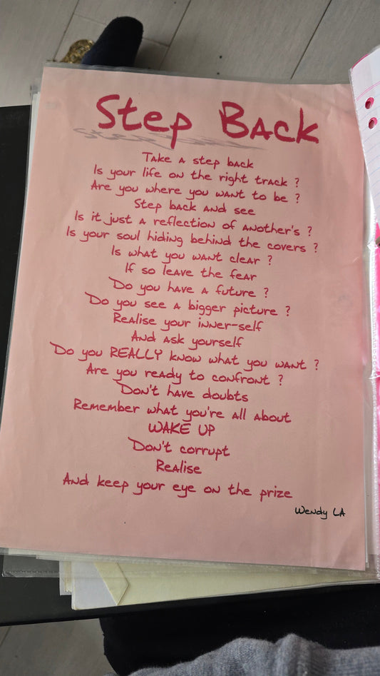 'Step Back' - Wendy La